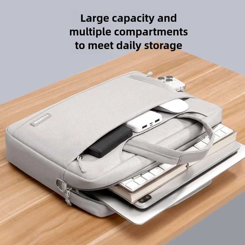 Business Laptop Bag Case Shoulder Tote Bag Notebook Bag Briefcase For 13 15 17 Inch Macbook Air Pro HP Huawei Asus Dell handbagT251208