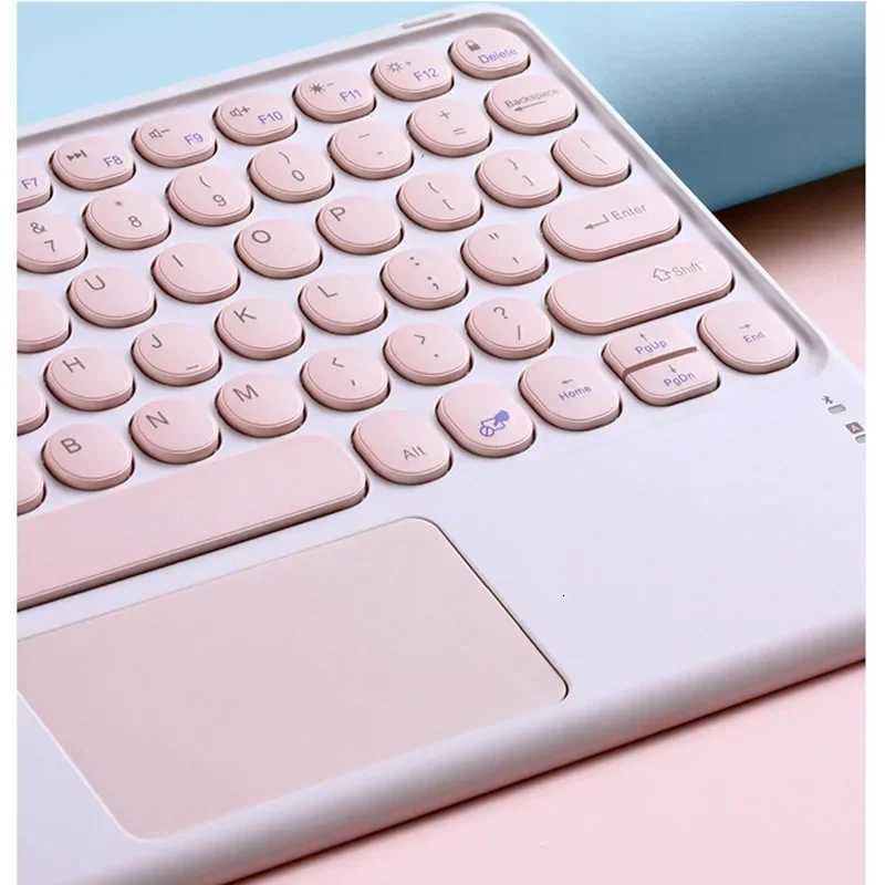 For iPad Air 11 2024 2025 Keyboard Case Pen Holder Russian Korean Hebrew Spanish Teclado Funda For iPad Air 6 Cover M2 Air 11 M3 C251208