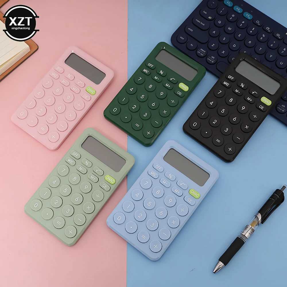 8 Digits Desk Mini Calcator Big Button Financial Business Accounting Tool Suitable For School Students Small Business Supplies H251208