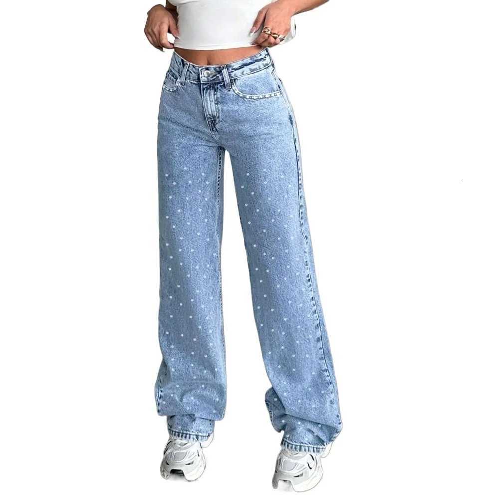Womens High Waisted Baggy Jeans Denim Pants Y2K Aesthetic Vintage Design Loose Fit Comfortable Female Daily Casual ClothingT251208