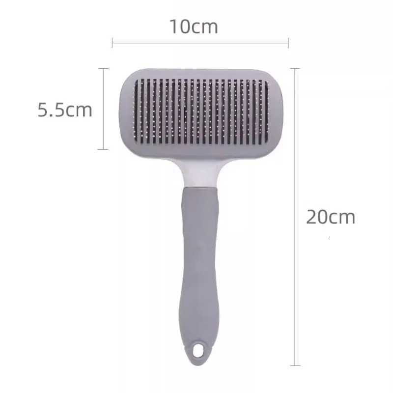 Dog Hair Remover Brush Cat Dog Grooming and Care Comb for Long Haired Pets Cleaning Bath Brush Pet Supplies M251208 - view 7