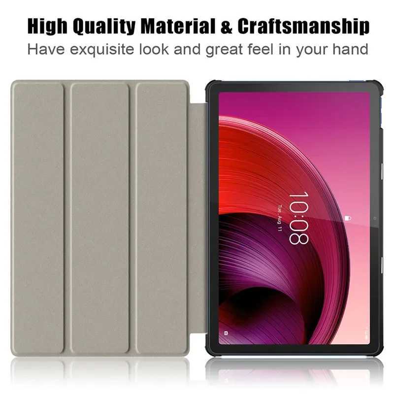 Painting Luxury Business Leather Tablet Case for Tab K10 Pro 5G M10 5G Case Tb360zu Skin Feel Shockproof Protect Cover C251208