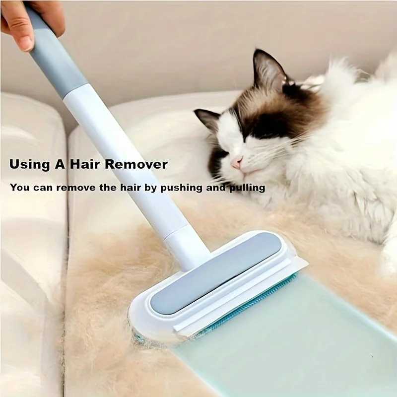 Washable Reusable Dog Hair Brush with Non-Damage Cleaning - for Carpets Sofas Easy-Clean Floor Dog Hair Remover Tool M251208 - view 4