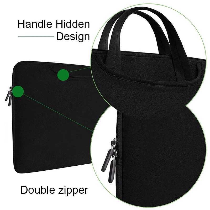 Laptop Bag Unisex Sleeve 11 14 15 156 Inch Handbags Computer Notebook Sleeve Cover For Xiaomi Hp Lenovo MacBook Air Pro 13 CaseT251208