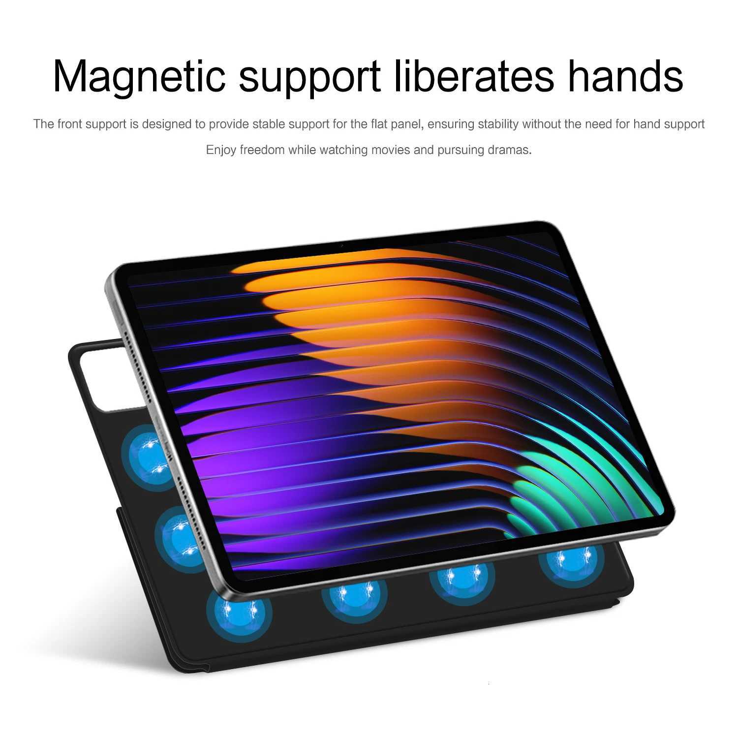 AJIUYU For Pad 7 Case tra Thin Magnetic Smart Cover For Mi Pad 7 Pro MIPad 7 / 7 Pro 112 inch Tablet Auto Wake UP Case C251208