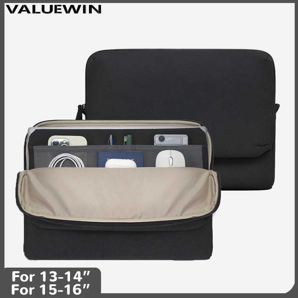 ValueWin Business Laptop Sleeve Case for Men Laptop Protective Bag Computer Storage Case for 13 14 15 16 inch MacBook Pro/AirT251208