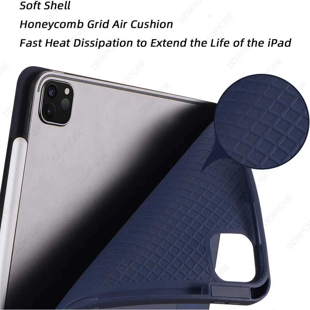 Case for iPad Pro 11 Inch 4th/3rd/2nd Generation 2022/2021/2020 with Pencil Holder Smart Protective Cover Auto Wake/Sleep C251208