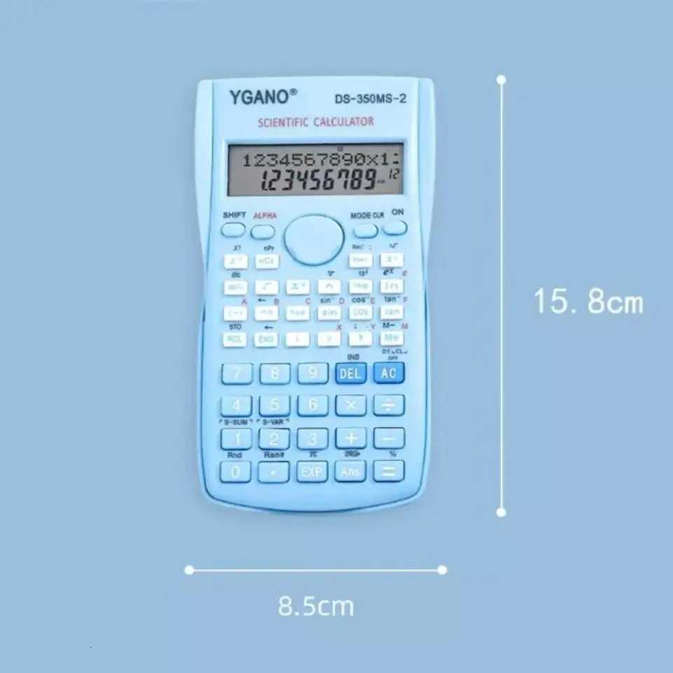 12 Digit Scientific Calcators Math Mtifunctional Function Calcator Stationery Accounting Student Calcator H251208