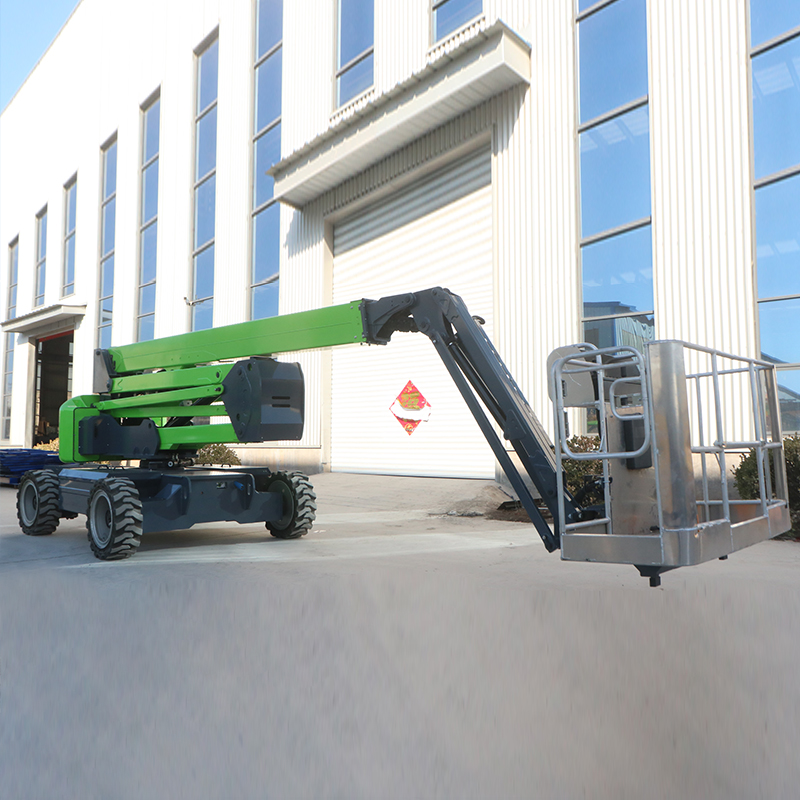 Tow Behind & Self-Propelled Articulated Boom Lift | Tracked Telescopic Design for All-Terrain Access