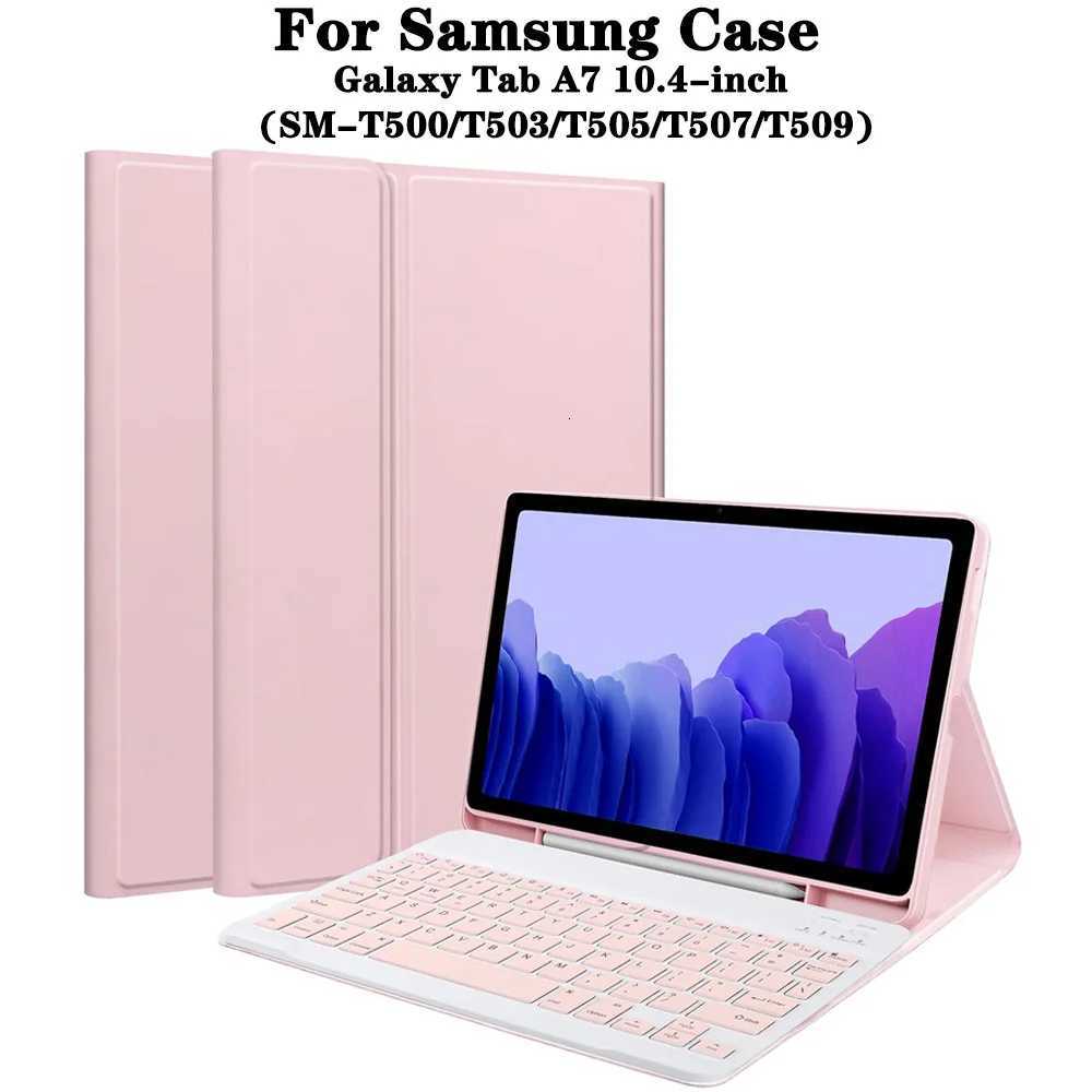 Keyboard Case for Galaxy Tab A7 104 lnch For Tab A7 Protective Cover with Pencil Holder Detachable Keyboard C251208