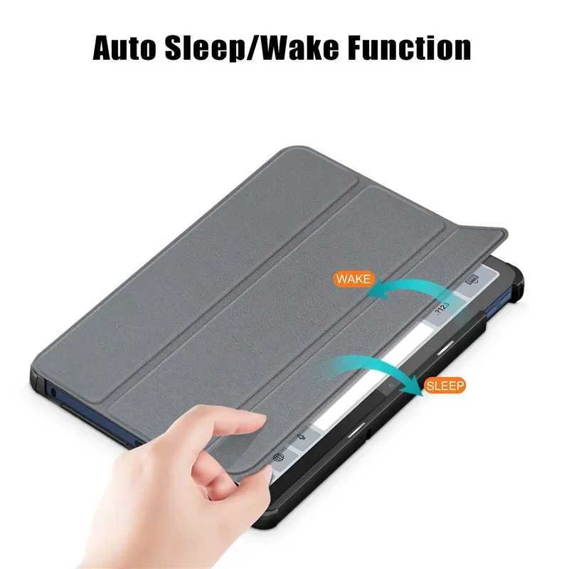 Painting Luxury Business Leather Tablet Case for Tab K10 Pro 5G M10 5G Case Tb360zu Skin Feel Shockproof Protect Cover C251208