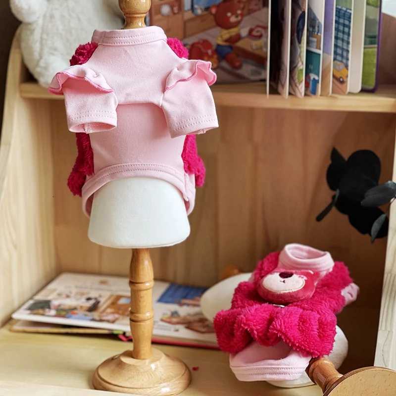 Luxury Rose Cute Dachshund Chihuahua Clothes For Small Breed Dogs Animal Jacket Dress Coat Pet Costumes XS XL Puppy Accessories M251208