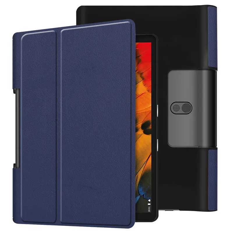 For Yoga Smart Tab YT-X705F Case 101 inch Magnetic PU Leather Flip Cover For YT X705F X705L/X Case Coque Funda C251208
