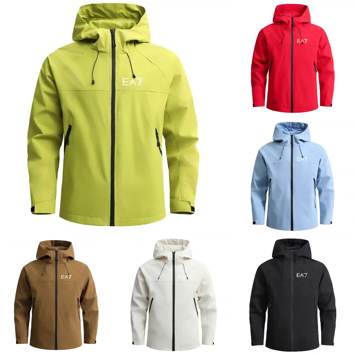 Designer Men's Jackets Motorcycle Windproof Mountain Jacket Spring and Autumn Waterproof Fishing Raincoat Outdoor Leisure Sports Jacket S-4XL