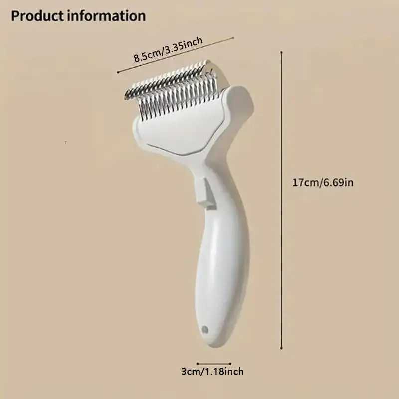Pet Knot Combs Cat Go Floating Hair Comb For Long Hair Breeds Dog Pet Grooming Products Curved Design Fits Palm M251208 - view 7