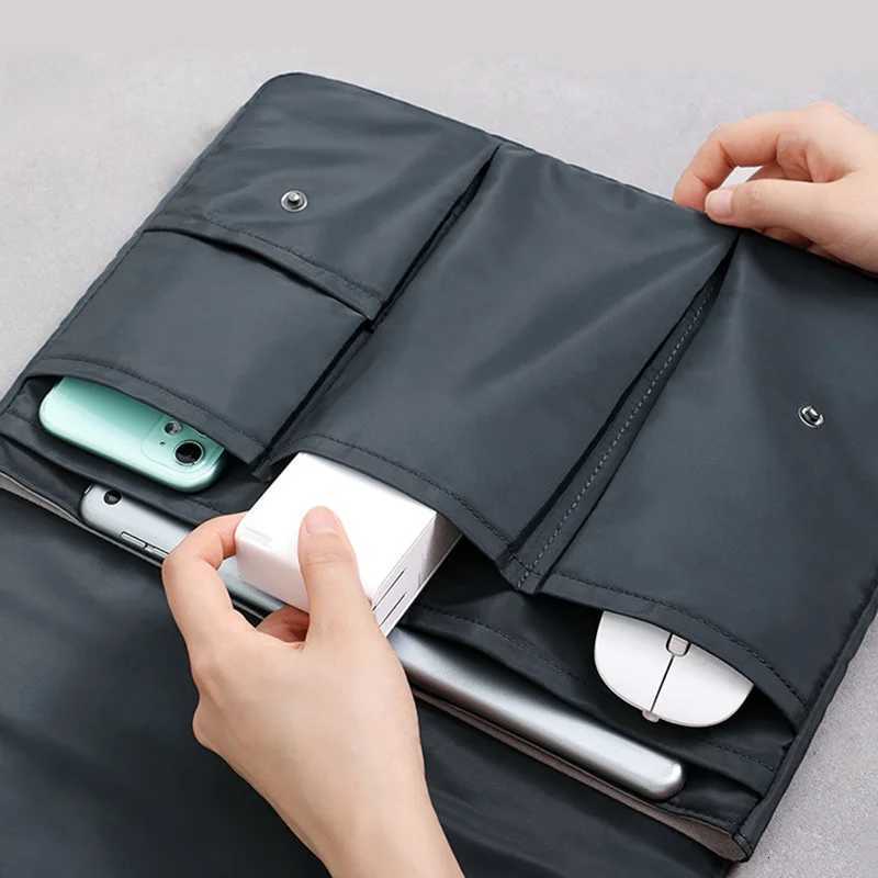 Protective Laptop Sleeve Case for 13 14 15 16 Inch Xiaomi Lenovo Dell Macbook Air Pro Cover Waterproof Laptop Bag Men WomenT251208