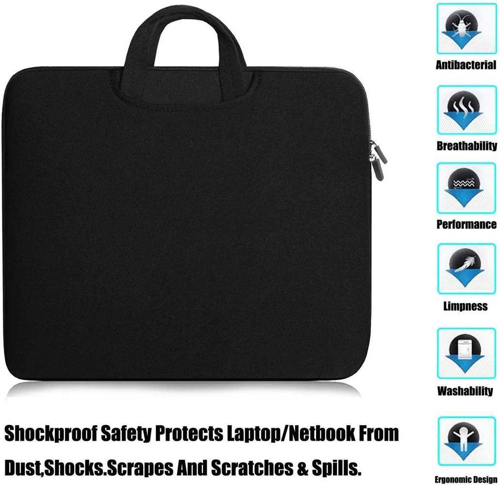 Soft Laptop Handbag 11/13/14/15 inch Notebook Carry Bag Computer Protective Case for Macbook Laptop Sleeve BriefcaseT251208