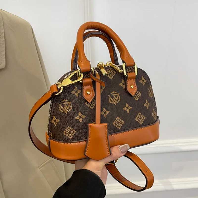 Wens Trendy Small Shell Bag - Luxury Vibe Versatile Top-Handle Crossbody Bag Y251208