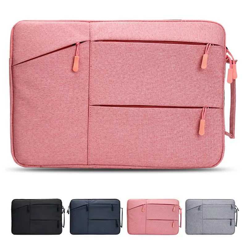 Laptops Bag 133 156 14 inch Waterproof Notebook Case Sleeve For Macbook Air Pro 13 16 15 Lenovo Computer Handbag Briefcase BagT251208
