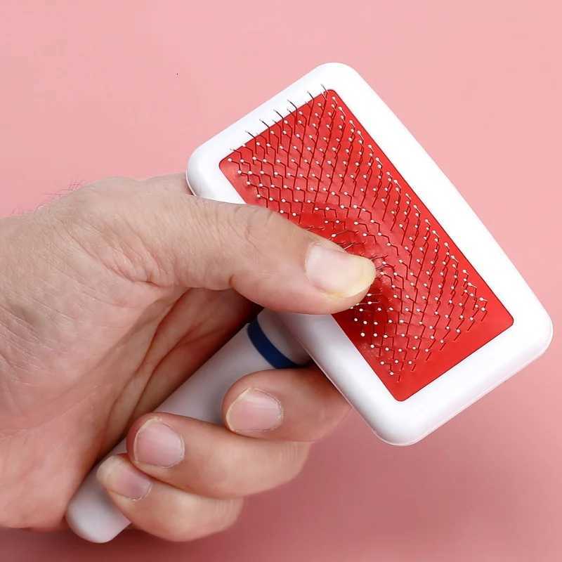 Pet Grooming Comb Brush - Cat Dog Needle Hair Remover Small Dog Grooming Tool Puppy Cat Comb for Pet Care M251208 - view 4
