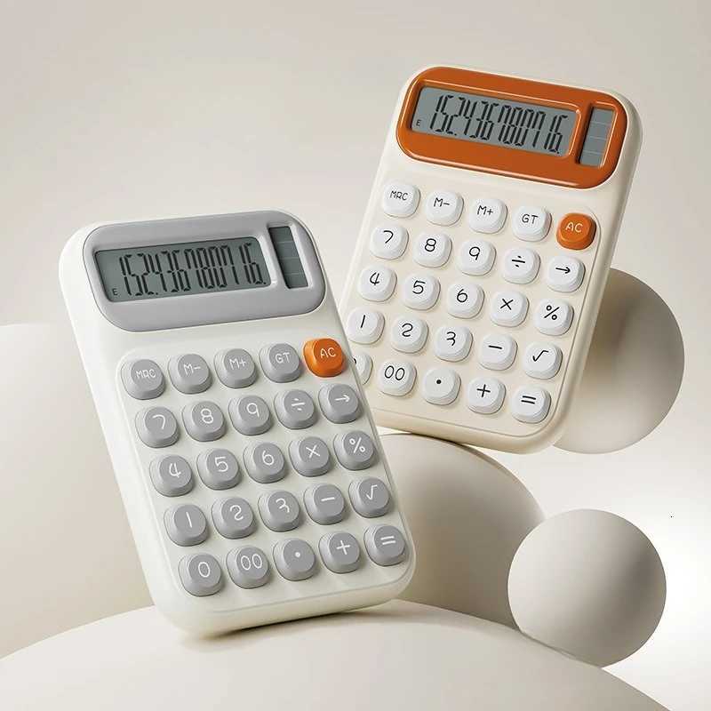 Dual-Power Calcator High-Appearance Portable Solar Calcator Speciali for Students Finance and Off Use H251208