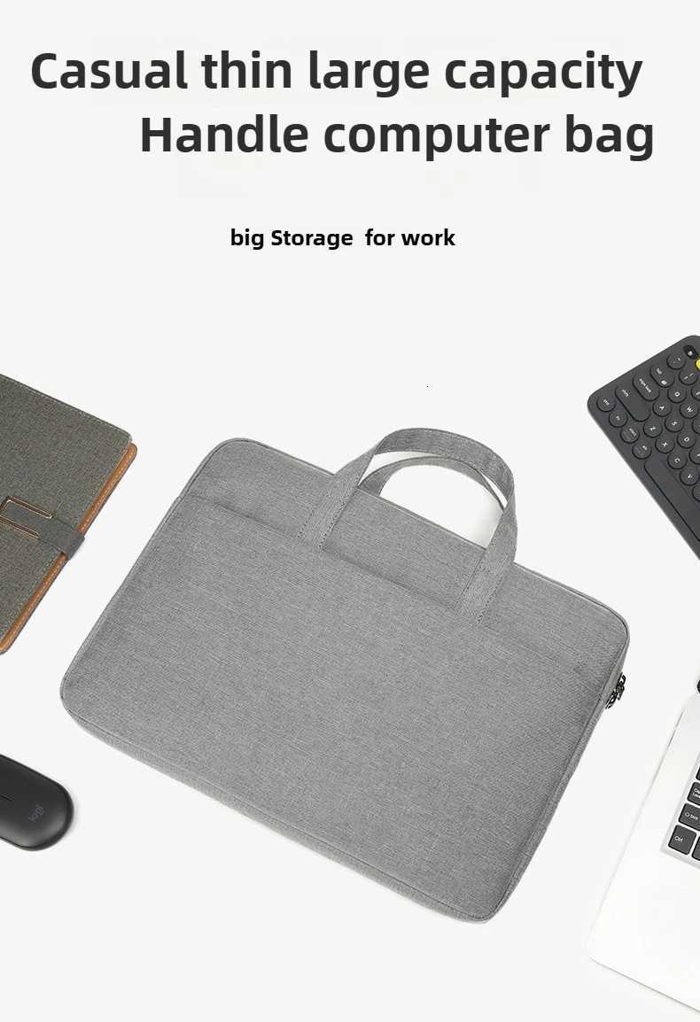 Laptop Bag Women 133 141 15 156 Office Notebook Sleeve Case Travel Computer Handbag Elegant Fashion for Macbook HP Dell PouchT251208