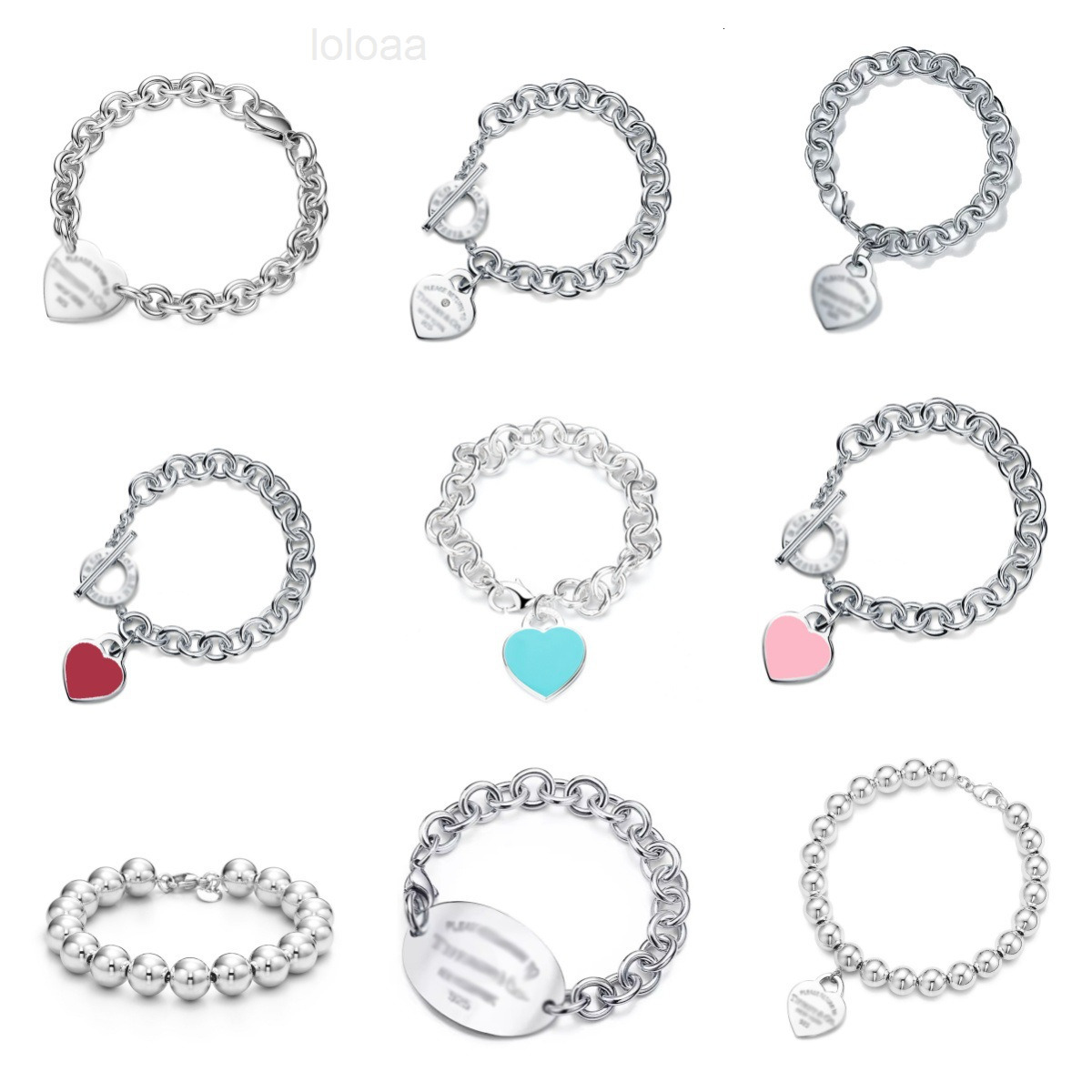 tiffamy and co bracelet Designer Necklace Jewelry for Women Diamond Heart Metal Chain Letter Necklace Classic Heart-Shaped Necklace tiffamy tiffanyx tiffanys 0H0X