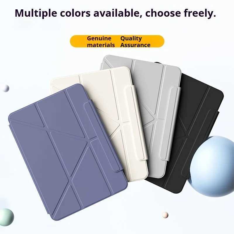 RBP Case Magnetic for iPad A16 10/11th GenFor iPad Pro 11 13 129 Air 11 Ai/5 With Magnetic Detachable Y-Shaped Folding Cover C251208