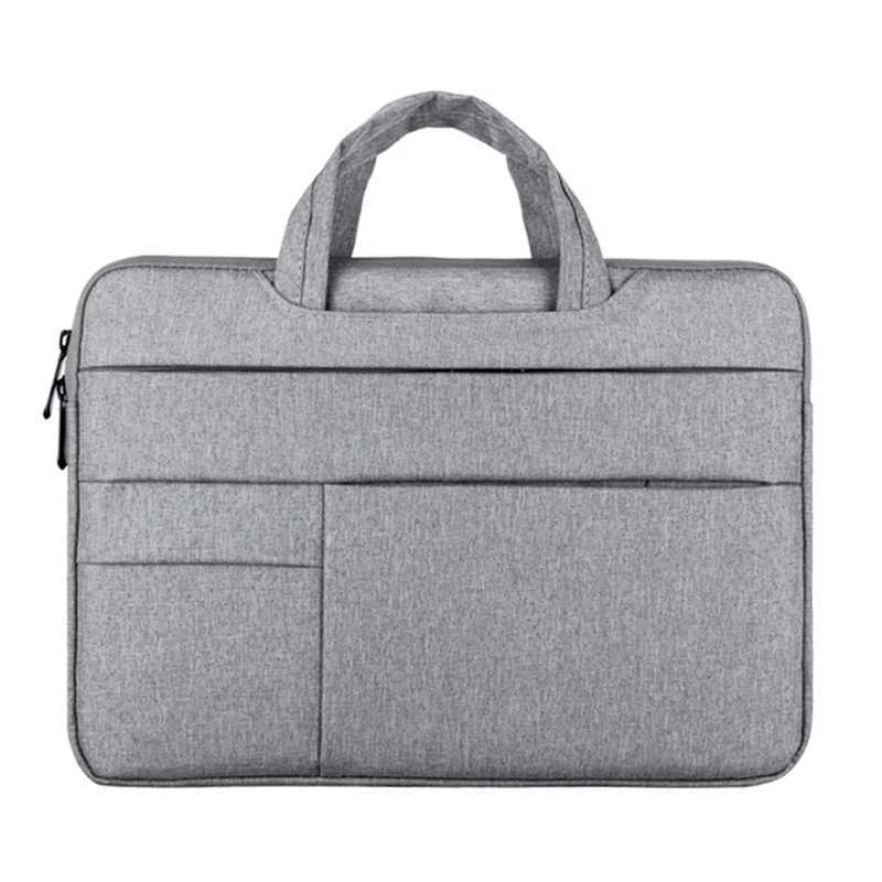 Water-resistant Universal Laptop Bag Sleeve 11 12 13 14 15 156 inch Notebook for Macbook Computer Handbag Briefcase Travel BagT251208