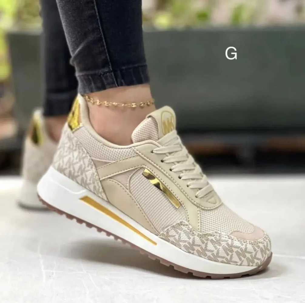 2024 Women Shoes Spring New Fi Wedges Casual Sneakers Female Platform Black White Womens Vulcanize ShoesXJ251208