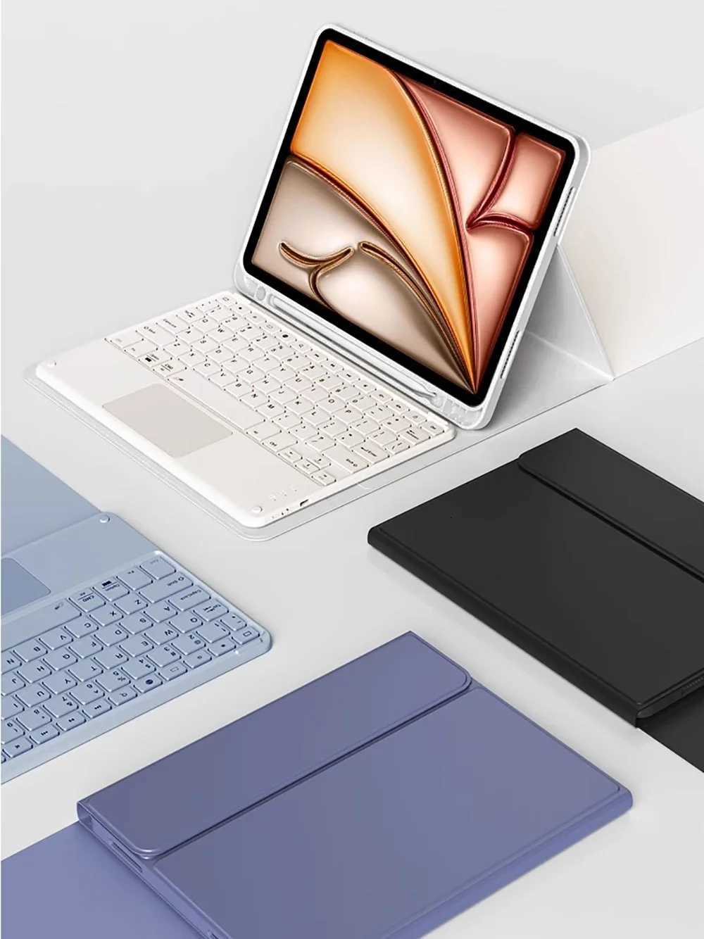 For 2024-2025 New iPad A16 11th Gen Keyboard Mouse Case for iPad Air M3 M2 11/13 Mini7 A17 Pro M4 Funda Magnetic Tablet Cover C251208