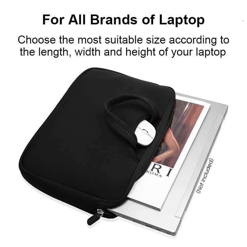 Laptop Bag Unisex Sleeve 11 14 15 156 Inch Handbags Computer Notebook Sleeve Cover For Xiaomi Hp Lenovo MacBook Air Pro 13 CaseT251208