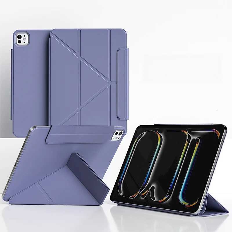 RBP Case Magnetic for iPad A16 10/11th GenFor iPad Pro 11 13 129 Air 11 Ai/5 With Magnetic Detachable Y-Shaped Folding Cover C251208