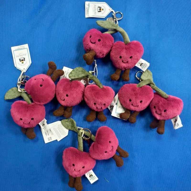 2025 New Jelly Fun Cherry Keychain Pendant Accessories Doll Pendant for Girls and Womens Festival GiftsXJ251208 - view 4