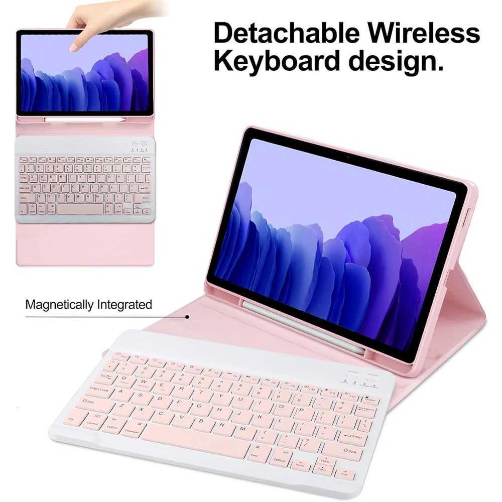 Keyboard Case for Galaxy Tab A7 104 lnch For Tab A7 Protective Cover with Pencil Holder Detachable Keyboard C251208