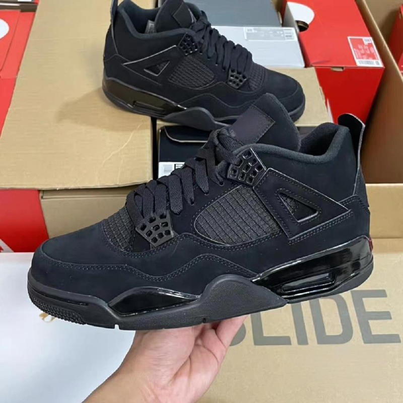 2026 Designer shoes 4s basketball shoes 4 Pizza Black Cat Worn Blue White Cement Black Meatllic Black Cool Grey Concerd Flu Game mens sneakers womens 