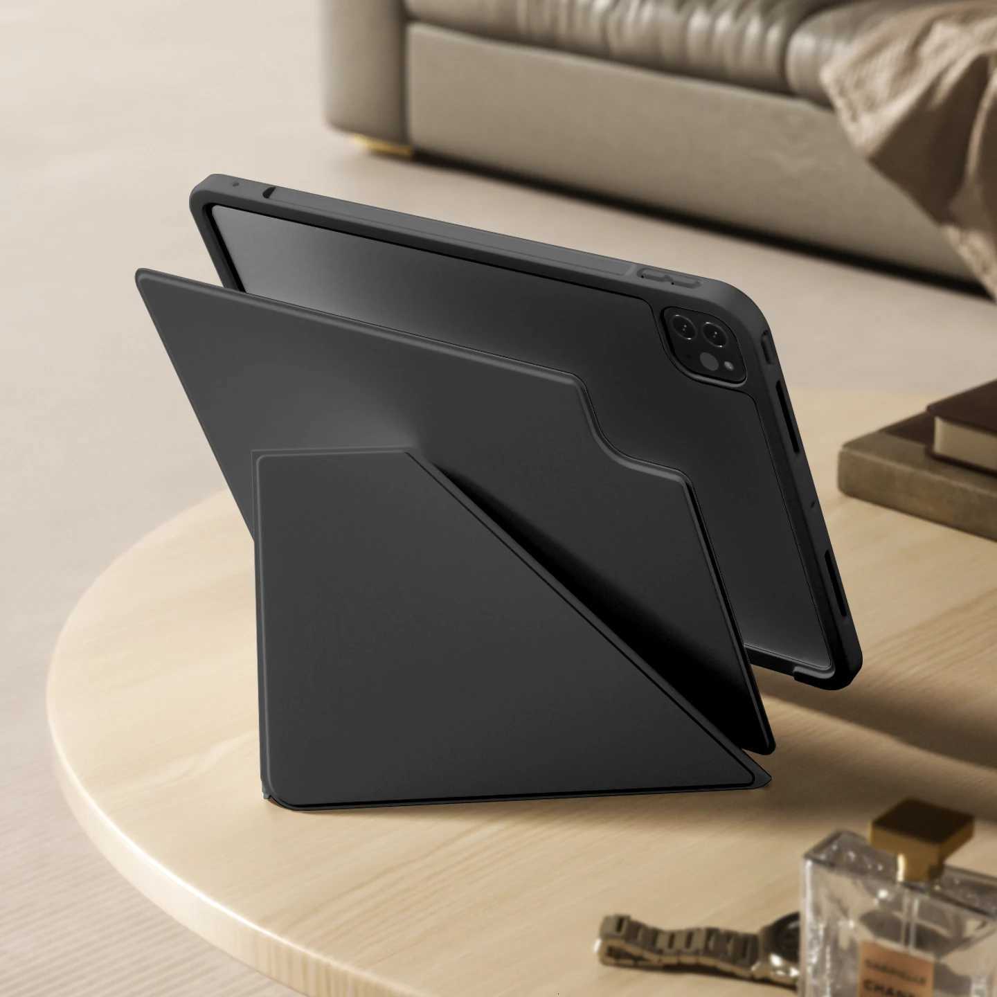 2025 Magnetic clip protective Cover for iPad Air 11 M3 M2 Tablet Case For for iPad A16 11th 109 11 Pro 129 6th Magnetic Clip C251208