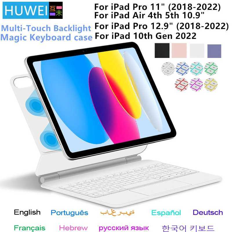 Magic Keyboard for iPad Pro 11 129 Air 4 Air 5 for iPad 10th Generation Pro 129 6th 5th 4th 3rd Gen Smart Cover Magnetic Case C251208