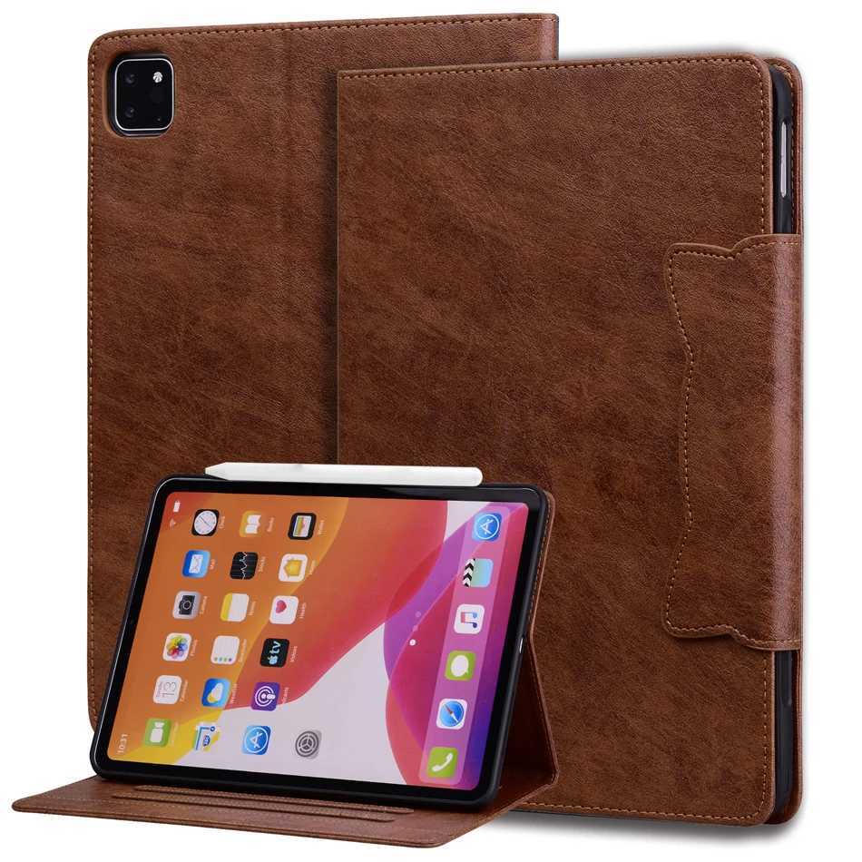 Card Slot Buckle Stand Tablet Case For iPad 2024 2025 102 109 11 129 13 inch Pro Air 4 5 6 7 8 9 10th Generation Cases Cover C251208