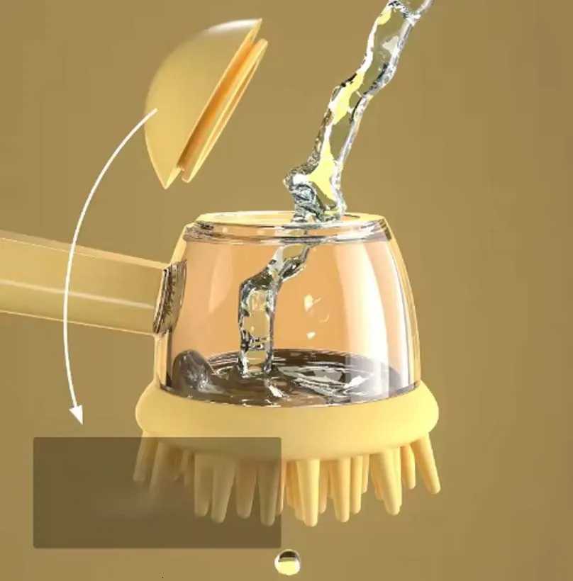 Multifunctional new pet bath brush dog massage bath brush cleaning supplies M251208 - view 3