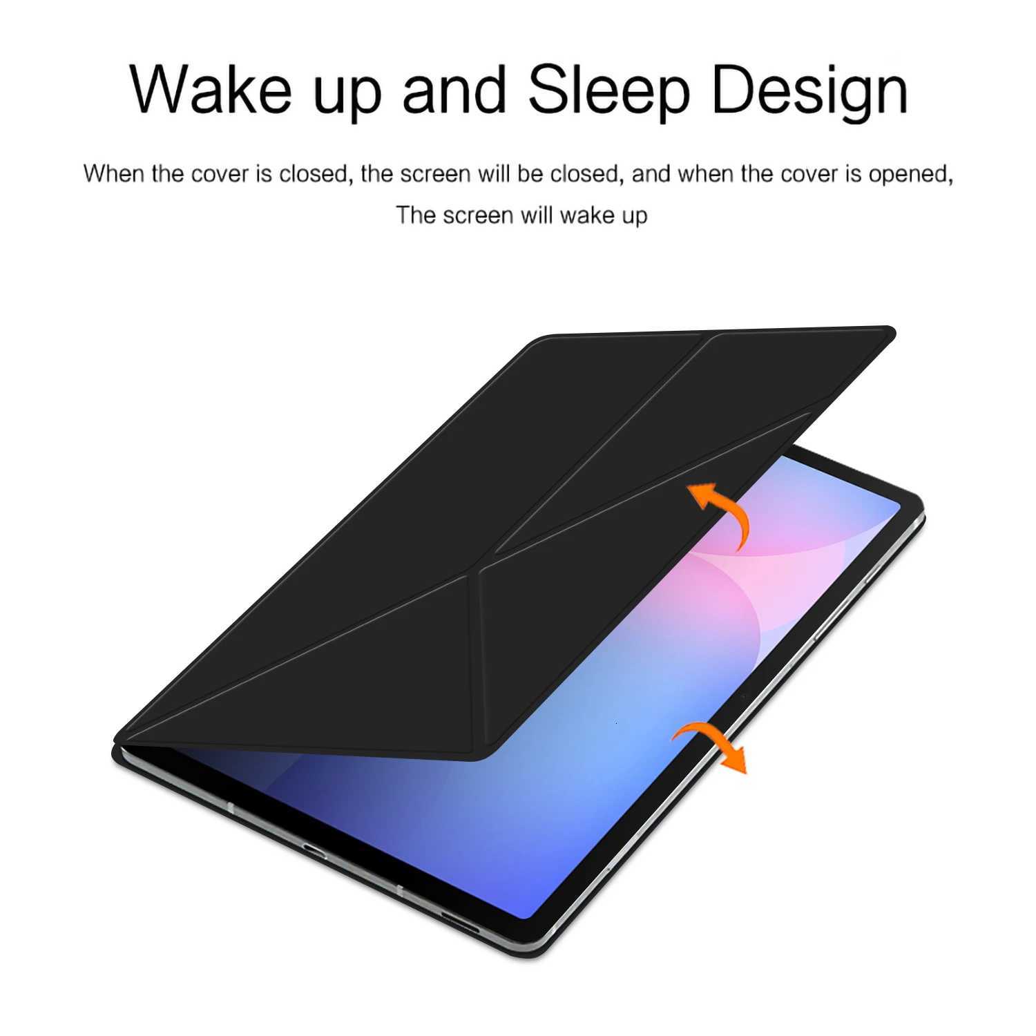 Smart Book Cover For Galaxy Tab S10 FE 109 2025 S9 11 inch Tablet Case For Galaxy Tab S9 FE 109 Magnetic Stand Case C251208