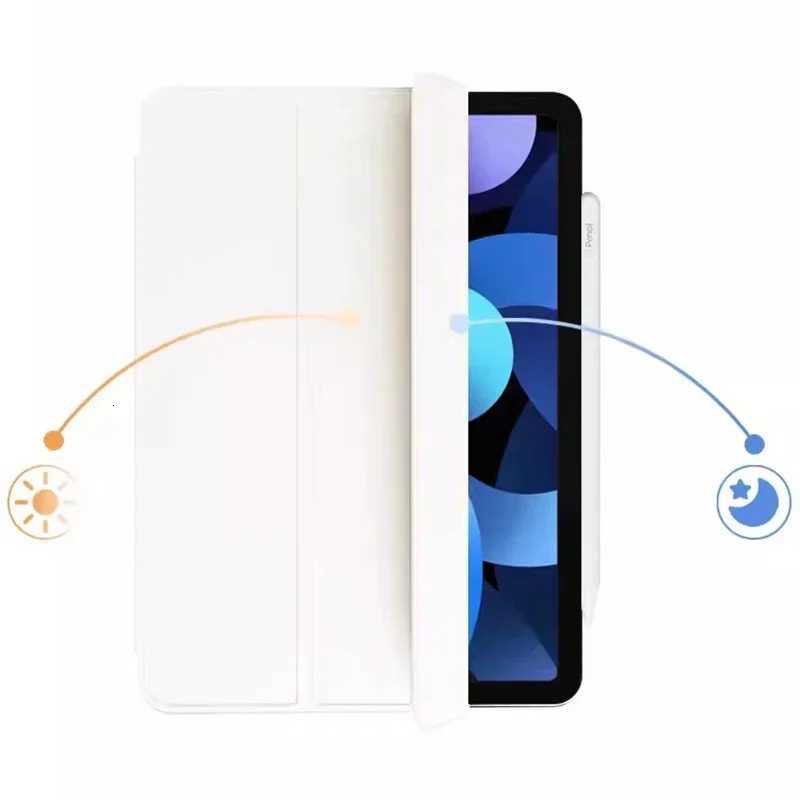 Smart Magnetic Clamp Tablet Cases for IPad Air 7/6/5/4 11Inch M3 M2 2025 IPad 11 Gen A16 11th 10th Pro Mini 7 6 Shockproof Funda C251208