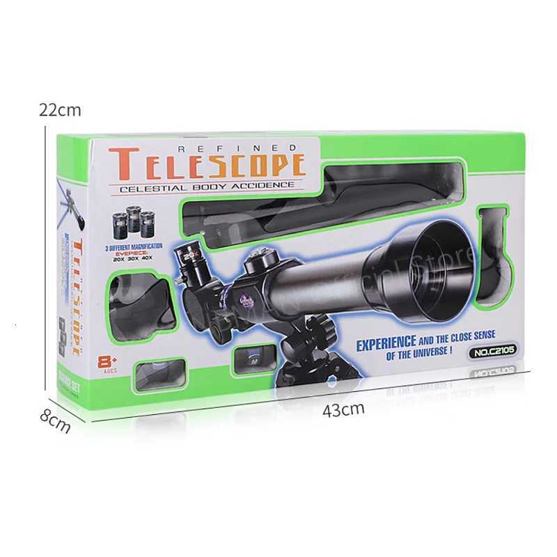Student Telescope Education Astrony Refractor Monocar Remote Binocar Telescope Science Teaching Tool Eyepiece C251208