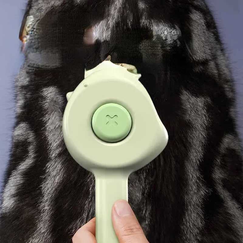 Pet Massage Brushes Cat Comb Hair Removal Pet Grooming BrushSelf Grooming Brush for Kitten Removes Tangles Loose Fur Cats Dogs M251208 - view 5