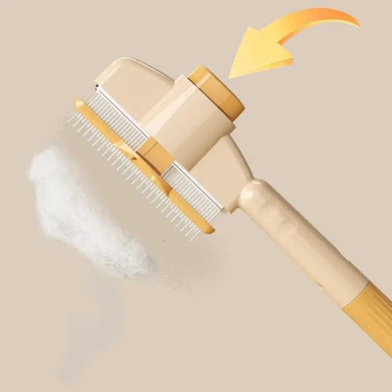 Pet Cat Comb Cat Dog Hair Remover Brush Cat Hair Grooming And Care Comb For Long Hair Dog Pet Brush Hair Removal Cleaning Tool M251208 - view 4