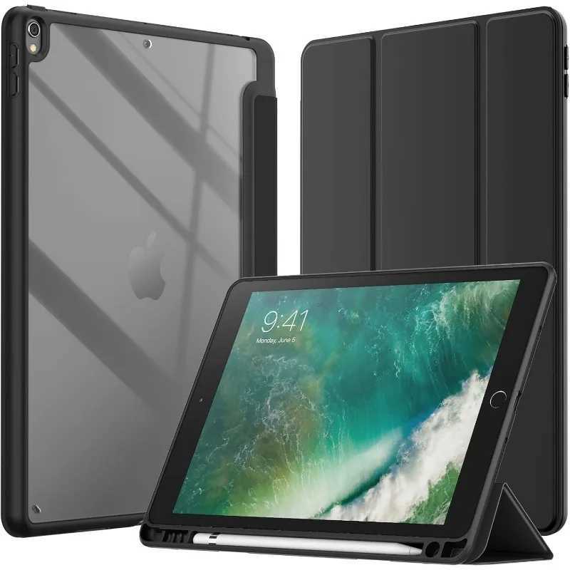With Pencil Holder Case For iPad Pro 129 1st/2nd Generation 2015/2017 Model A1584/A1652/A1670/A1671/A1821 Cover Slim Stand Capa C251208