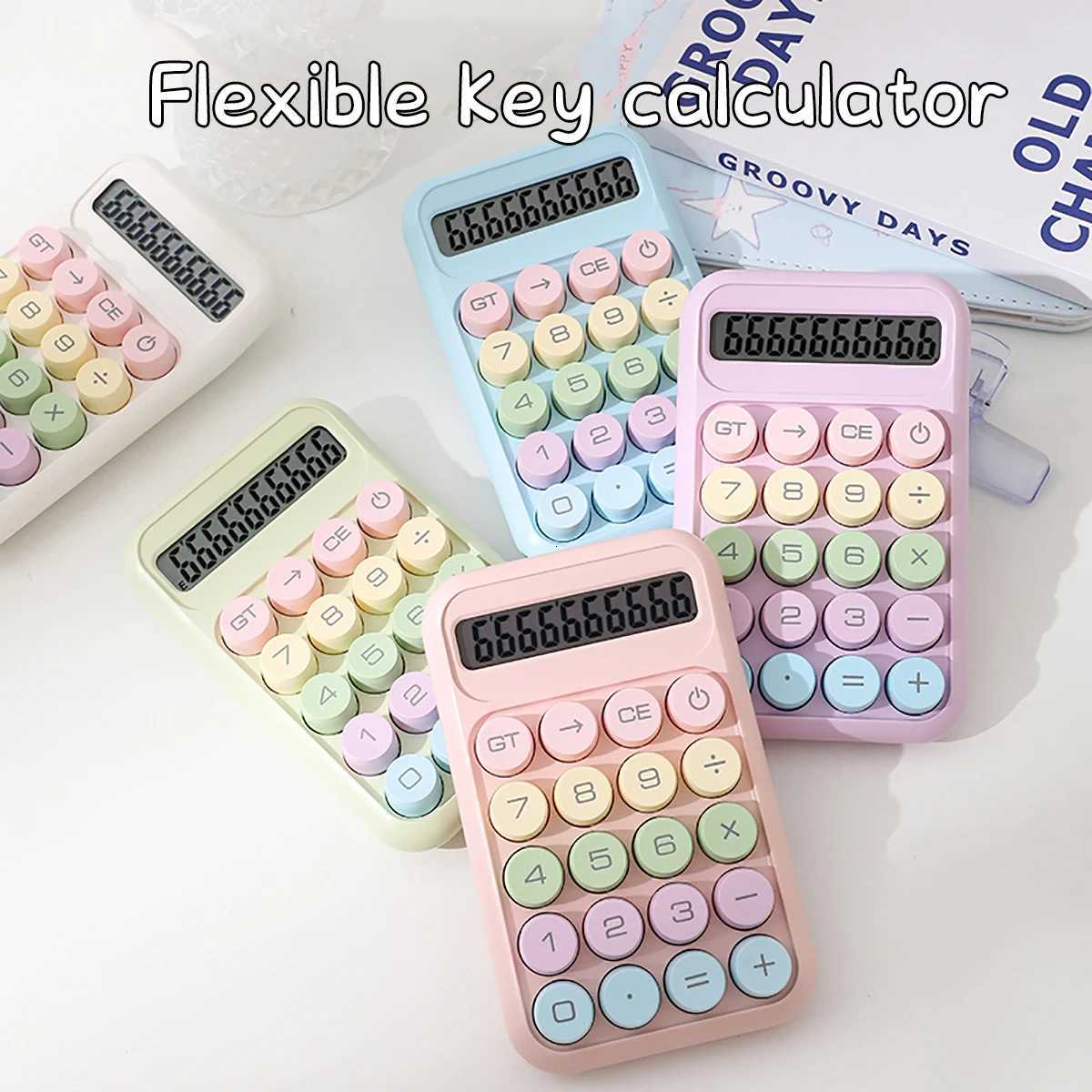 1 small square sugar calcator 10-digit dopamine calcator suitable for use in schools hes shopping malls and banks H251208