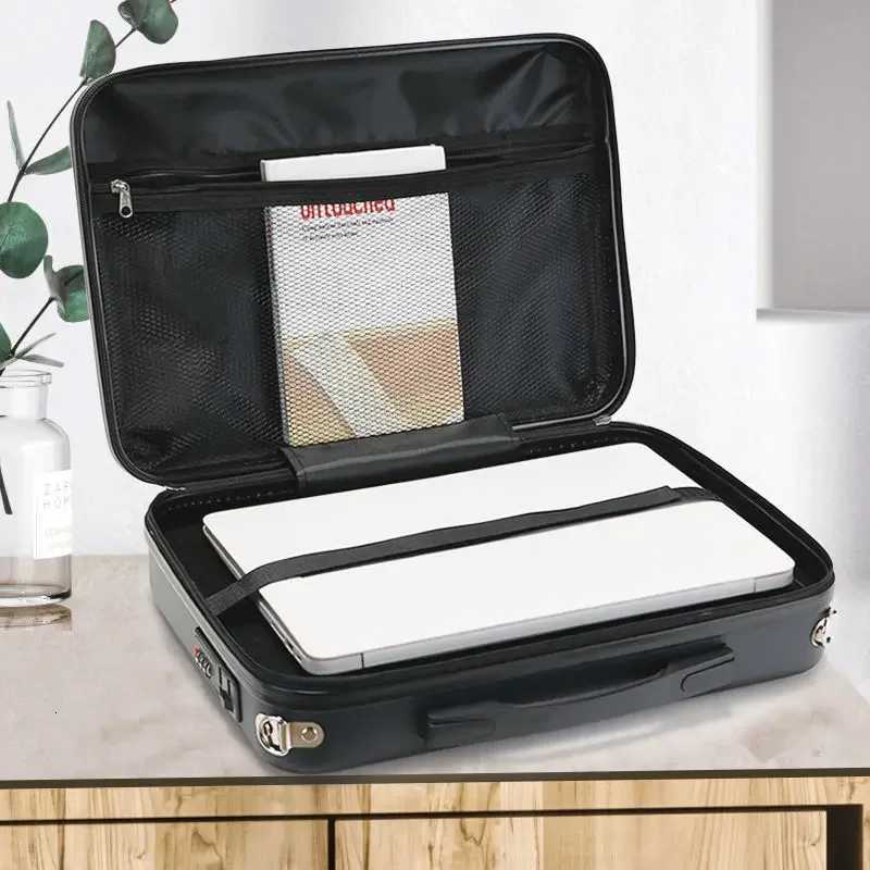 156inch Computer Bag Hard Shell Portable Storage Handbag for Macbook Air Pro Huawei Lenovo Xiaomi 133 14 Password Hard CaseT251208