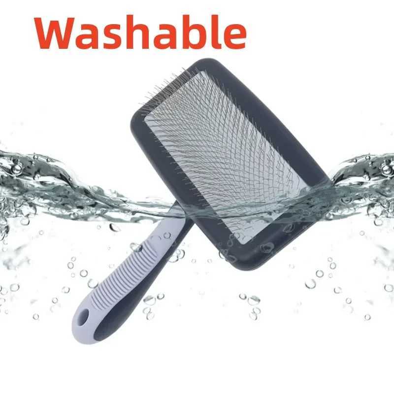 Dog Comb Dog Grooming Brush Massage Cat Brush Stainless Steel Combs for Dogs Hair Knot Opening Pets Accessories M251208 - view 7