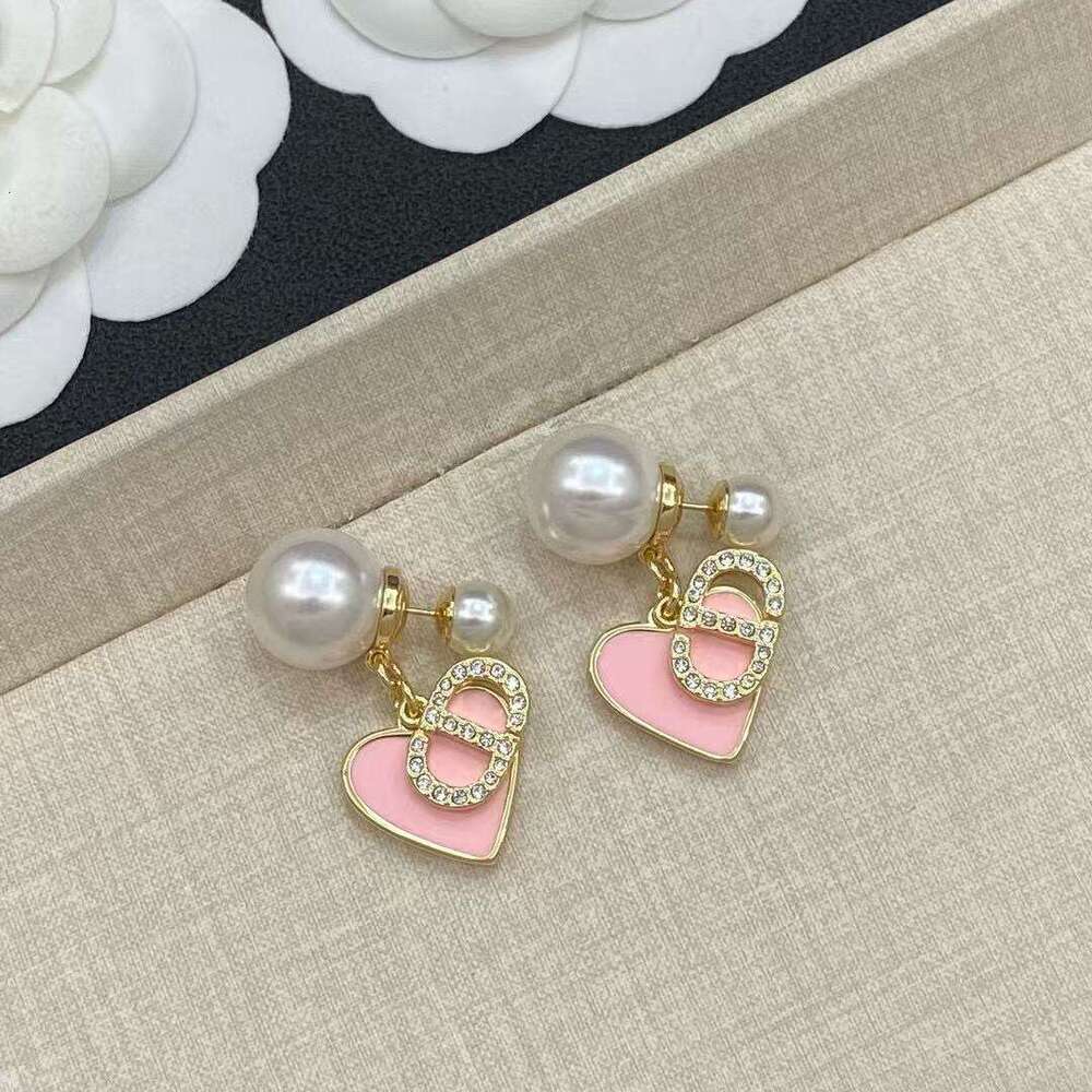 New Fashion Earrings for Women Large and Small Pearl Earrings Light Luxury Versatile Ear Jewelry Factory Wholesale
